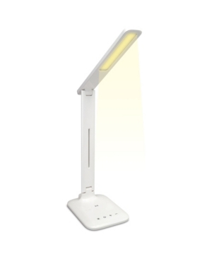 Ilive Led Desk Lamp With Wireless Charging Device, Iaql300w In White