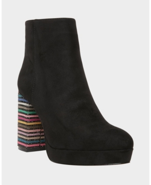image of Betsey Johnson Women-s Downie Platform Booties Women-s Shoes