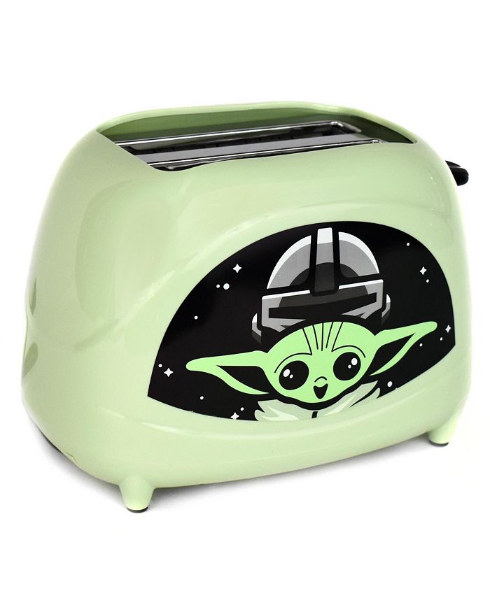 Uncanny Brands Star Wars The Mandalorian The Child 2Slice Toaster