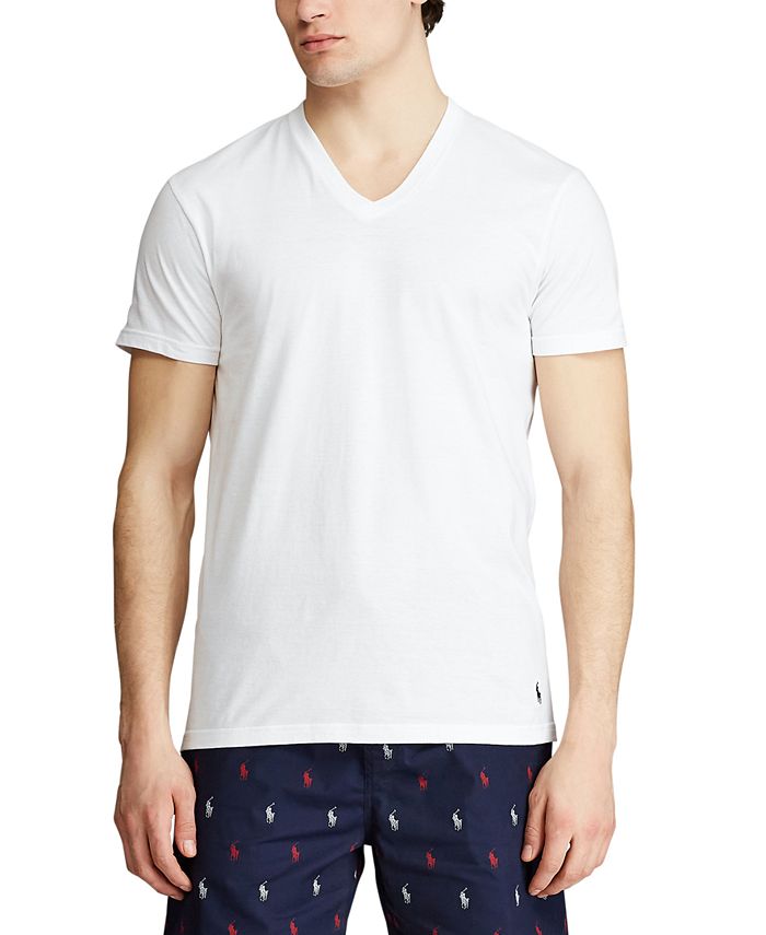 Polo Ralph Lauren Men's 3Pk. ClassicFit Cotton VNeck Undershirts