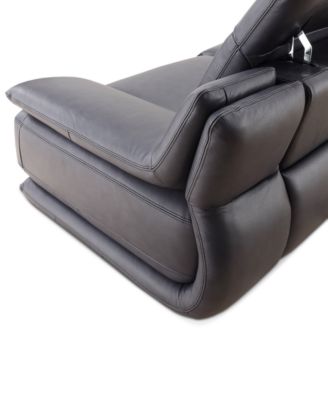Daisley 3-Pc. Leather Sofa with 3 Power Recliners