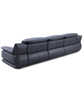 Daisley 3-Pc. Leather Sofa with 3 Power Recliners