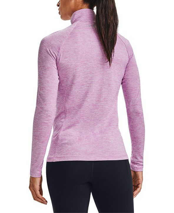 under armour tech half zip top womens