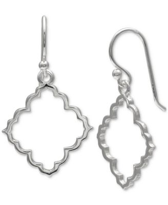 moroccan earrings silver