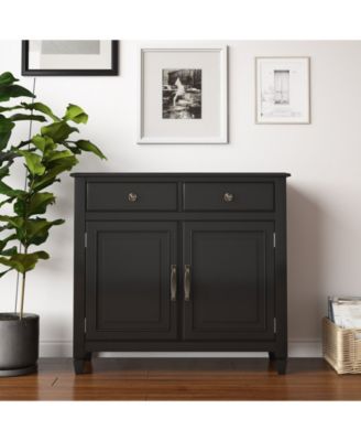 Connaught Solid Wood Entryway Storage Cabinet