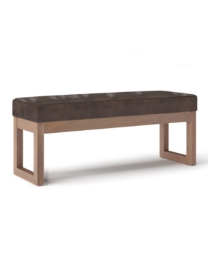 Simpli Home Milltown Large Ottoman Bench