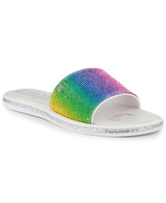 Juicy Couture Women's Yippy Beaded Slide Sandals - Macy's