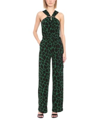 michael kors green jumpsuit