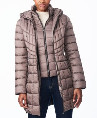 bernardo ecoplume lightweight puffer coat