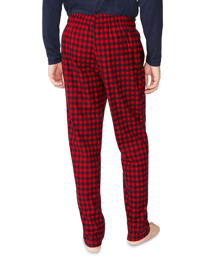 Nautica Men's Plaid Fleece Sleep Pants & Reviews - Pajamas & Robes ...