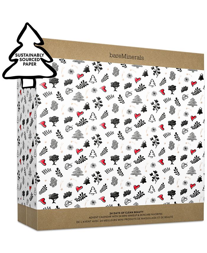 bareMinerals 24 Pc Clean Beauty Advent Calendar Gift Set Macy #39 s
