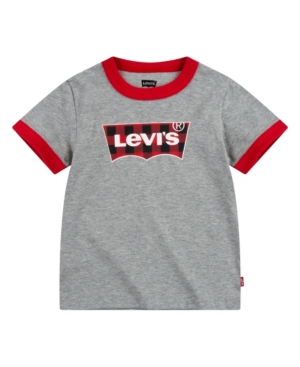 image of Levi-s Toddler Boys Batwing Logo Ringer T-shirt