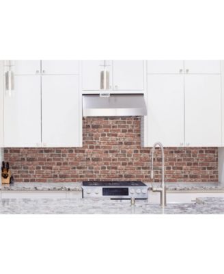 Brick Peel and Stick Wallpaper