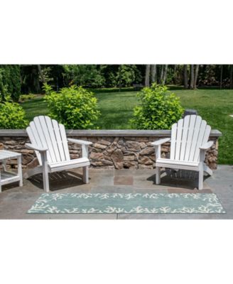 Carmel Coral Border 1'11" x 7'6" Runner Rug