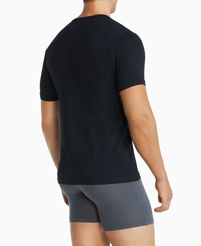 Nike Men's 2-Pack Luxe Cotton Modal Crewneck Undershirts & Reviews ...