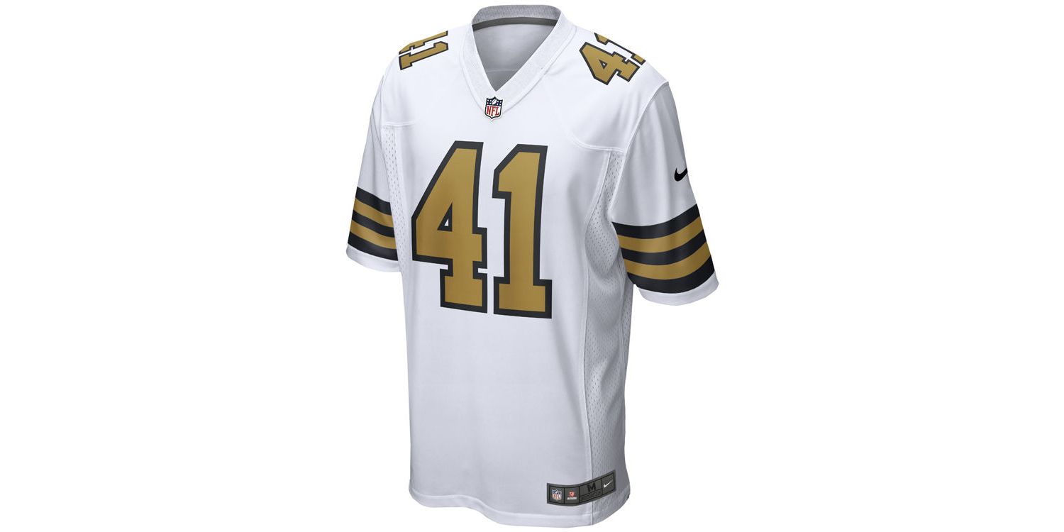 Men's New Orleans Saints Game Jersey Alvin Kamara