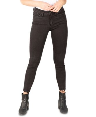 macy's black ripped jeans