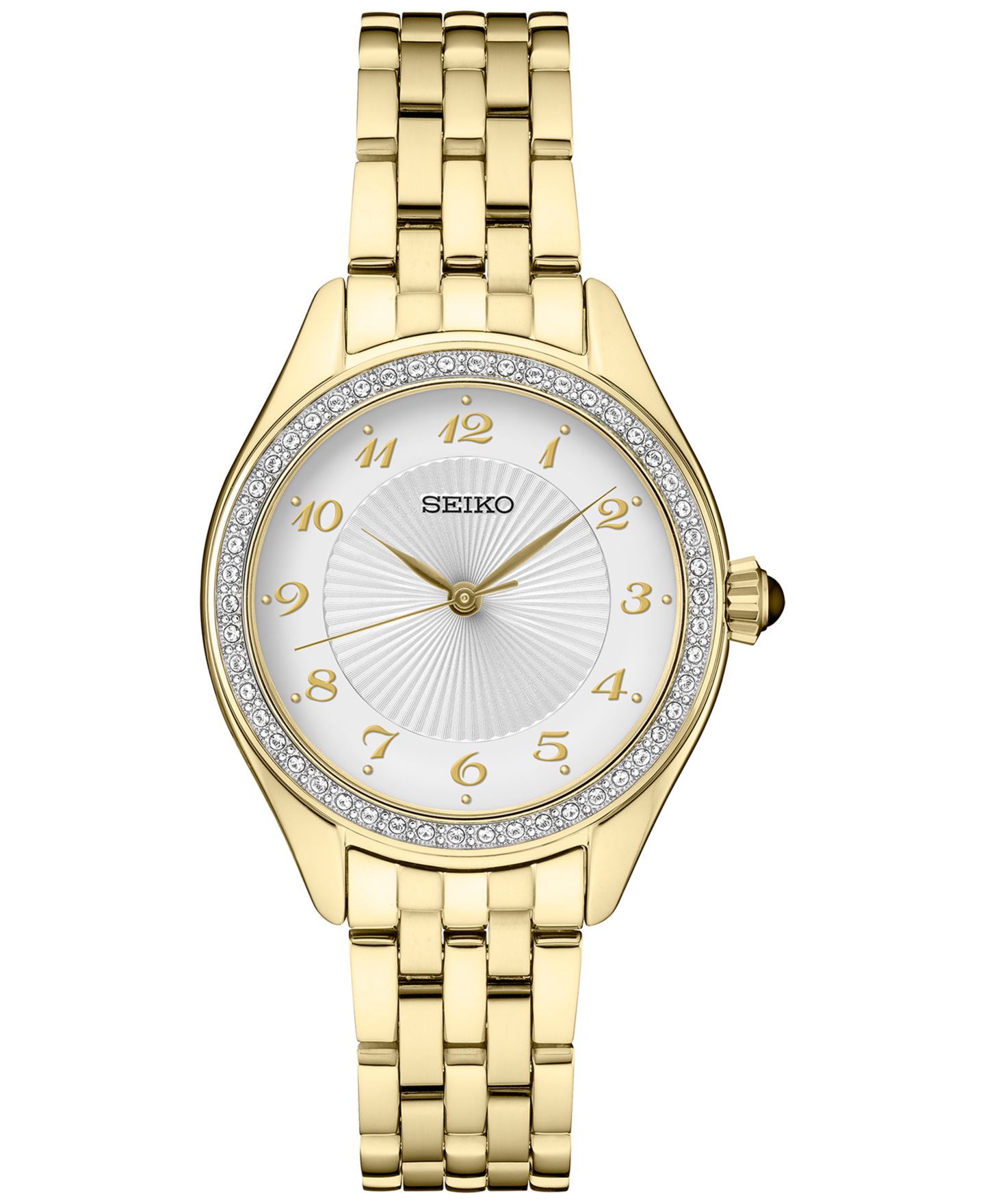 Женские часы Seiko Gold-Tone Bracelet Watch 29mm — фото 1
