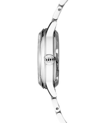 Women's Automatic Presage Stainless Steel Bracelet Watch 33.8MM