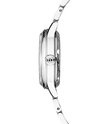 Seiko - Women's Automatic Presage Stainless Steel Bracelet Watch 40mm