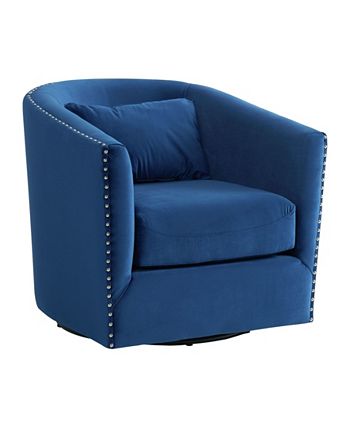 Picket House Furnishings Alba Swivel Chair - Macy's