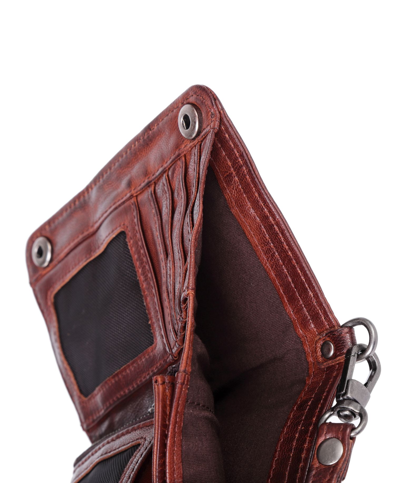Women's Genuine Leather Basswood Clutch