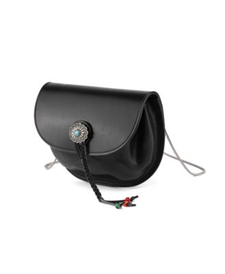 Women's Genuine Leather Garden Peony Crossbody