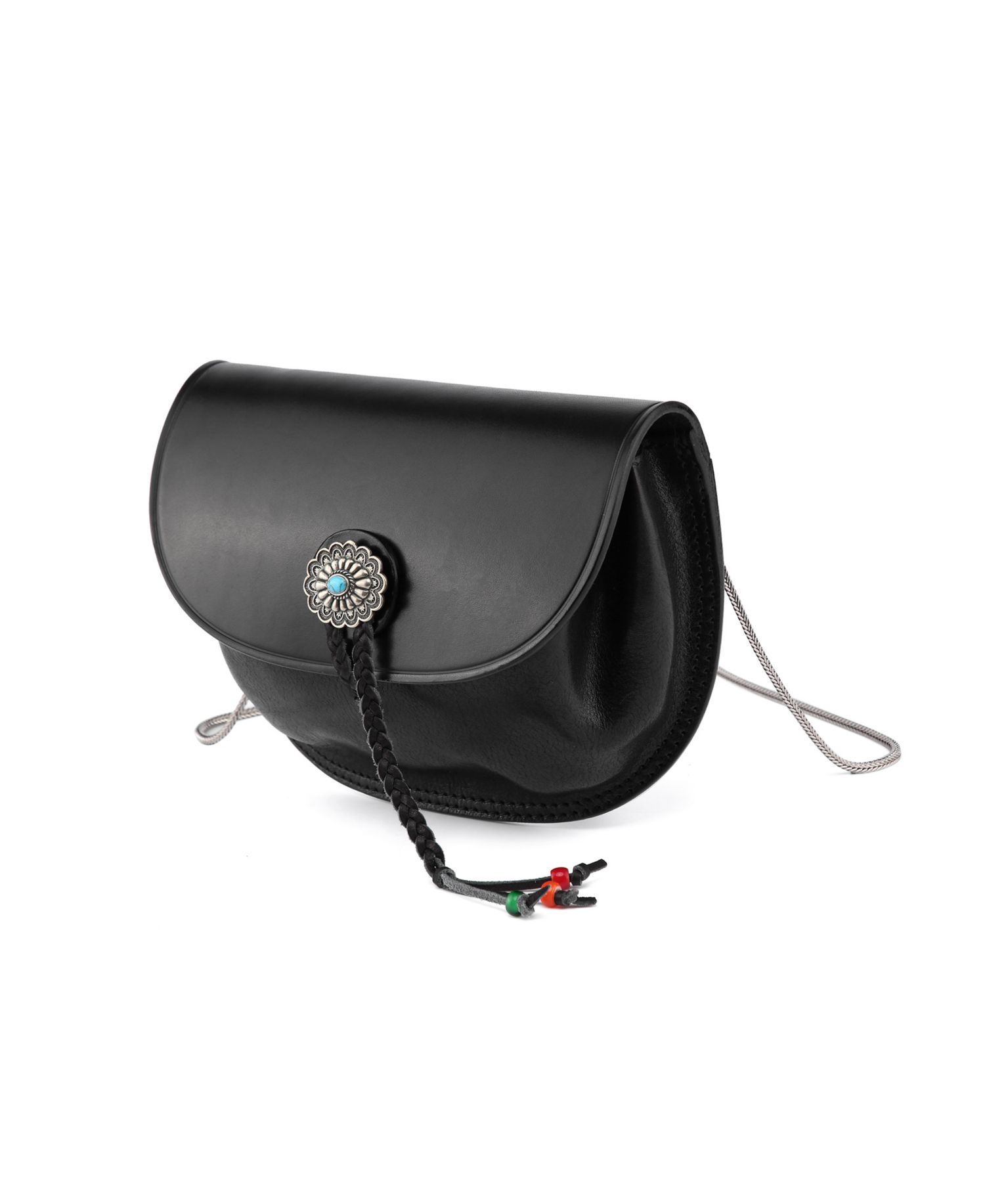 Women's Genuine Leather Garden Peony Crossbody