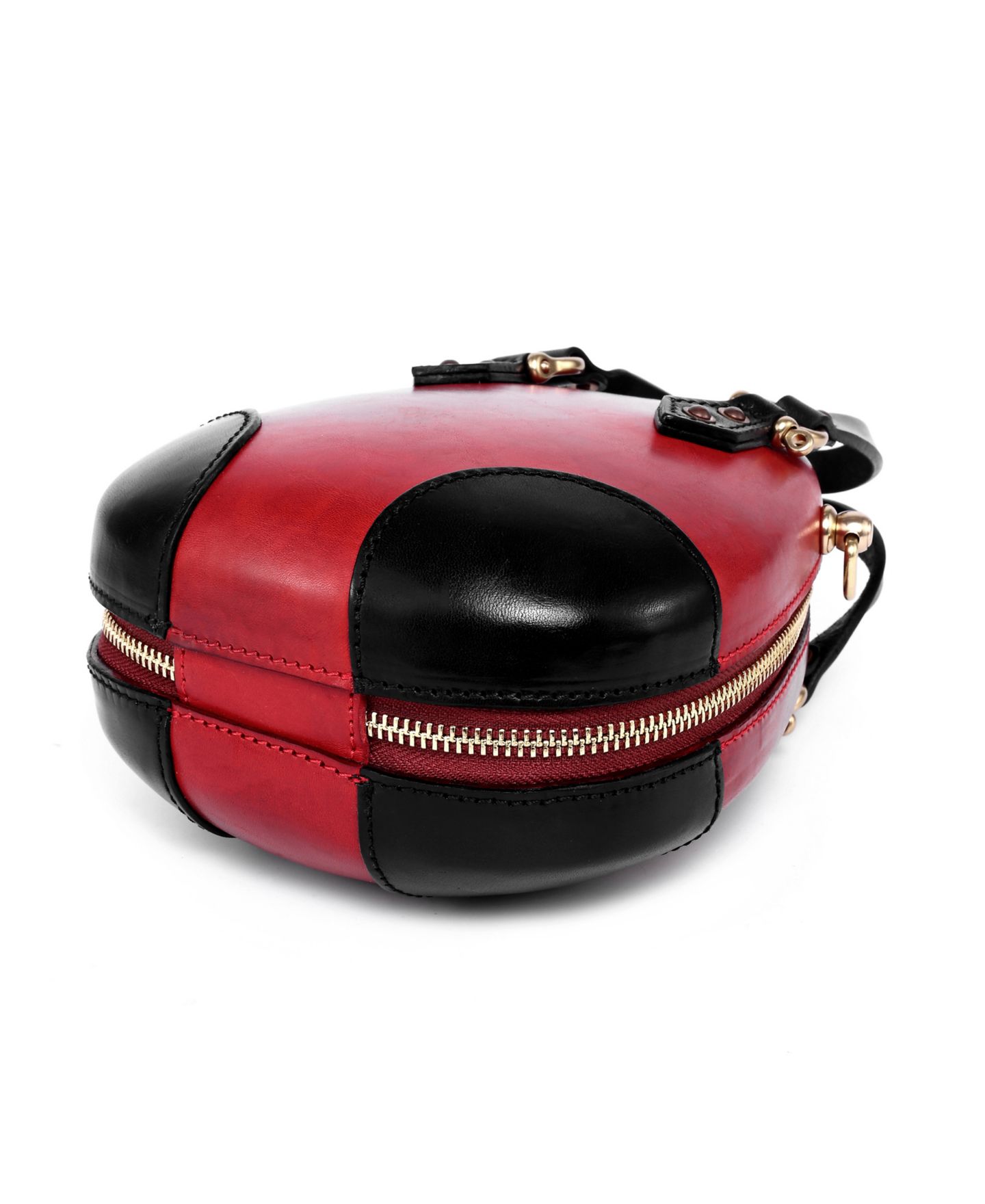 Женская сумка OLD TREND Genuine Leather Fairy Lantern Mini Satchel, цвет: Красный — фото 8