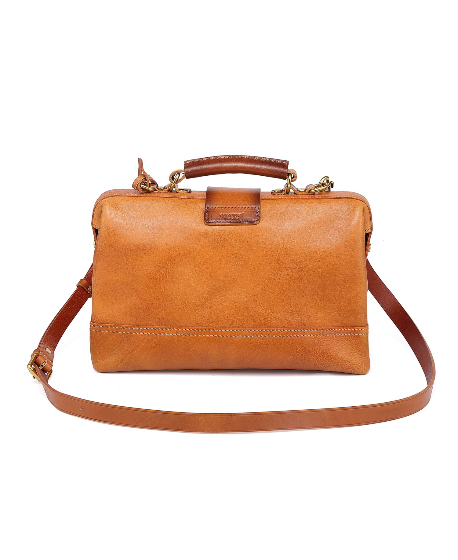 Doctor Small Leather Crossbody Satchel Bag