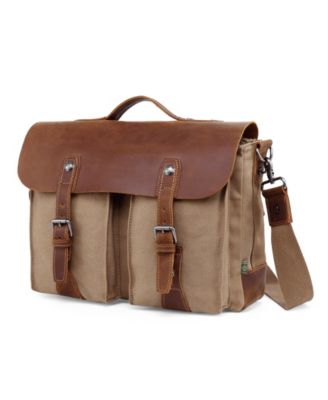 Hudson Canvas Messenger Bag