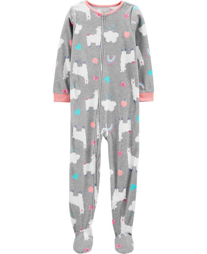 Toddler Carter's Sheep Fleece Footed Pajamas