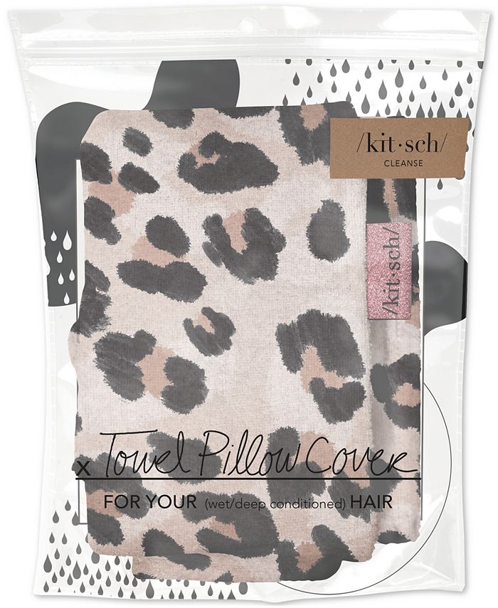Kitsch Leopard Waterproof Towel Pillowcase Macy's
