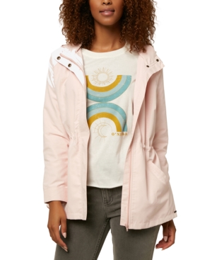 O'Neill Juniors' Gayle Hooded Rain Jacket