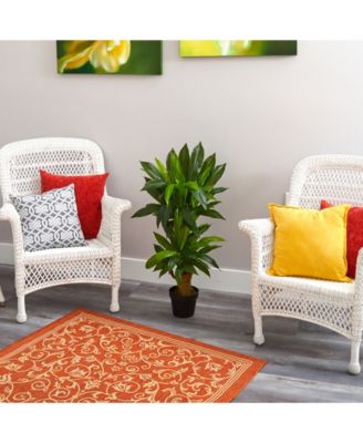 Corn Stalk Dracaena Artificial Plant, Real Touch