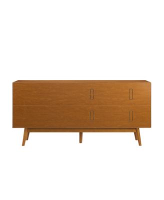 70" Mid century Modern 3 Drawer, 2 Door Sideboard