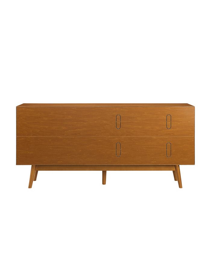 Walker Edison 70" Mid century Modern 3 Drawer, 2 Door Sideboard Macy's