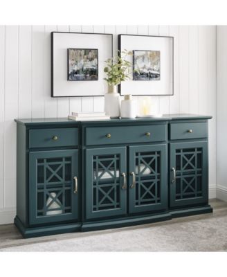 Walker Edison 60" Tiered Fretwork Sideboard