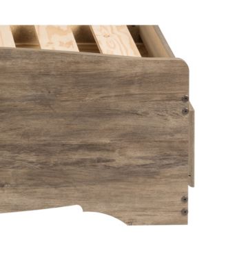 Prepac Queen Mate's Platform Storage Bed with 6 Drawers