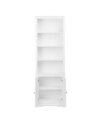 Tall Bookcase with 2 Shaker Doors