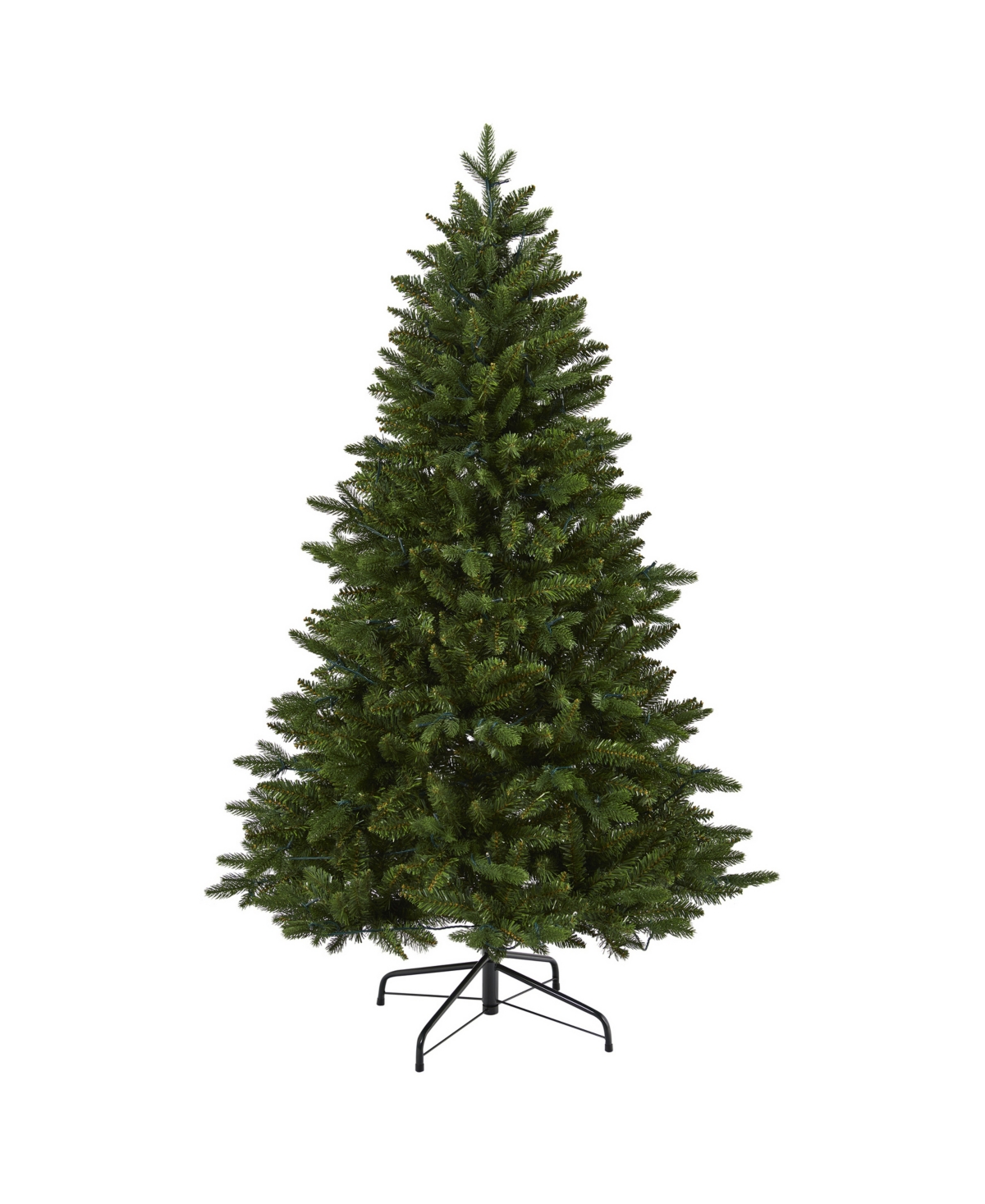 Nearly Natural New Hampshire Fir Artificial Christmas Tree with 150 Led Lights