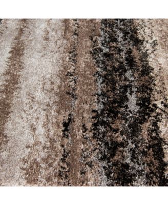 CLOSEOUT! Urban Exposure Mount Vernon Black 7'10" x 9'10" Area Rug