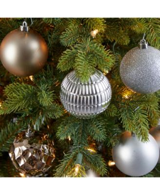 Holiday Shatterproof, 40 Count Christmas Tree Ornament Box Set