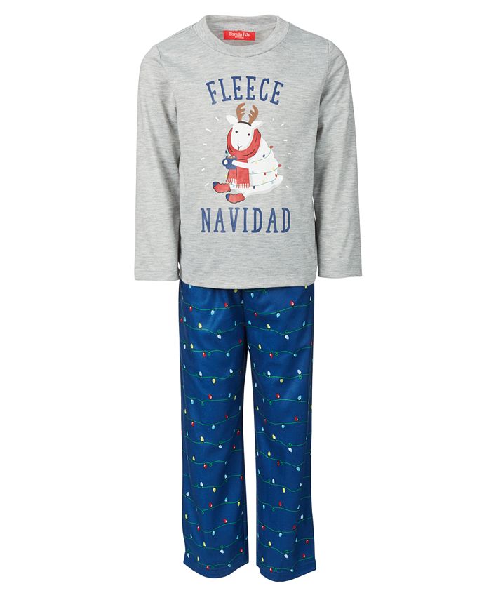 Family Pajamas Matching Kids Fleece Navidad Family Pajama Set, Created for  Macy's - Macy's