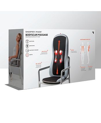 Sharper image massager smartsense shiatsu realtouch chair pad with heat outlet