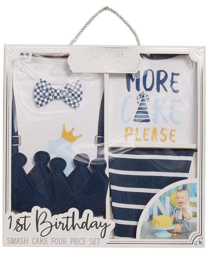 Kyle & Deena Kyle and Deena Baby Boy 1st Birthday 4pc Gift Set Macy's
