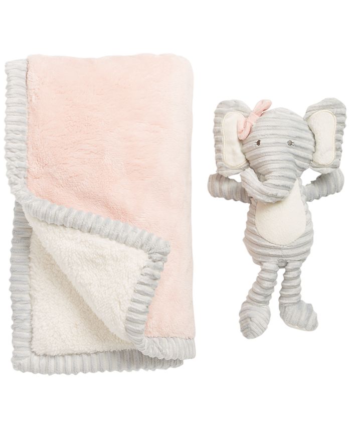 Chickpea Baby Girl 2-Piece Plush Blanket Set & Reviews - All Baby Gear &  Essentials - Kids - Macy's