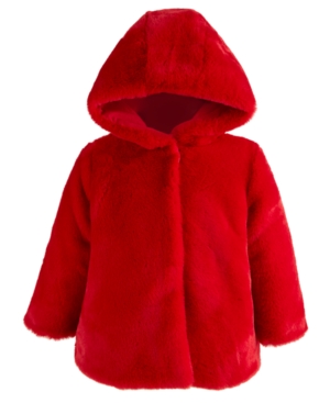 image of First Impressions Baby Girls Statement Coat, Created for Macy-s