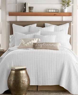 Home Mills Waffle 2-Pc. Sham Set, European