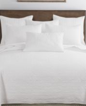 White Quilted Pillow Shams Macy s